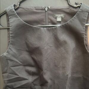 Elegant Black Sleeveless fitted Top